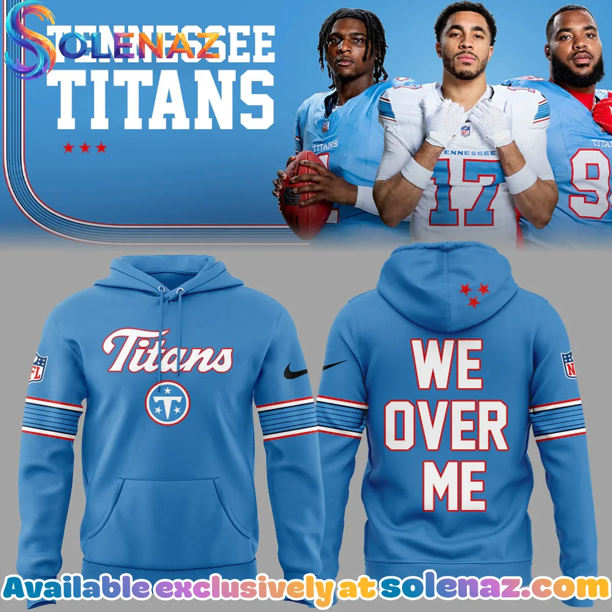 Tennessee Titans T-Shirt & Hoodie [Drop 3]