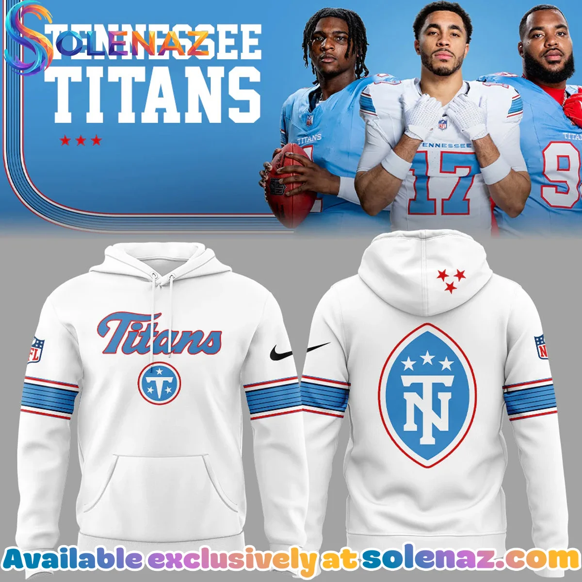 Tennessee Titans T-Shirt & Hoodie - Part 3