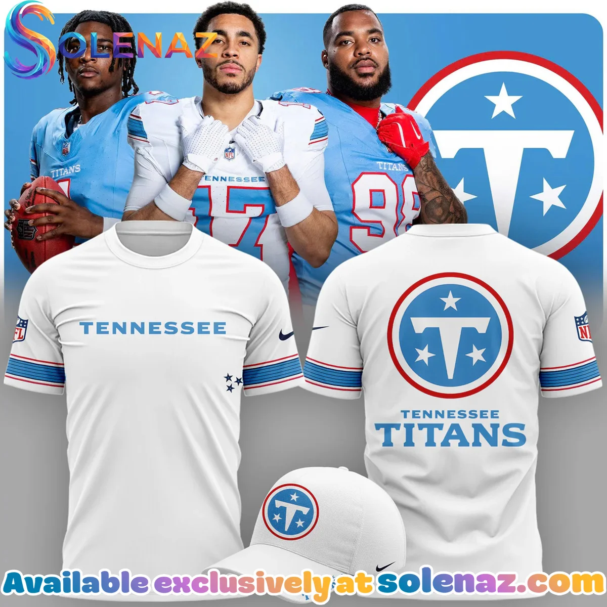 Tennessee Titans T-Shirt & Hoodie (Release 1)