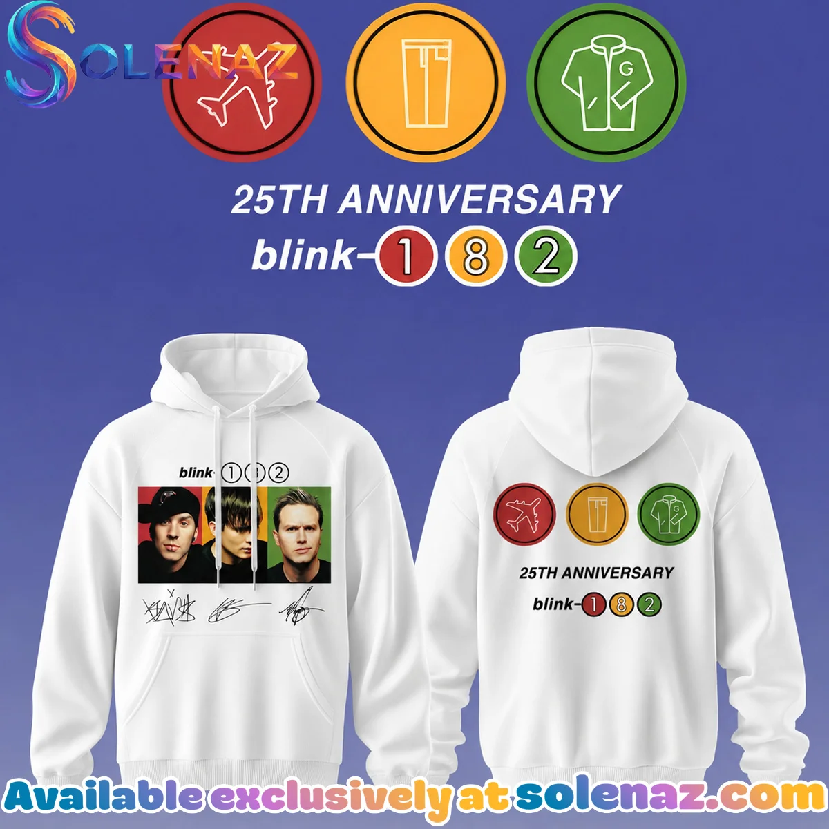Blink-182 Shirt & Hoodie (Design 3)