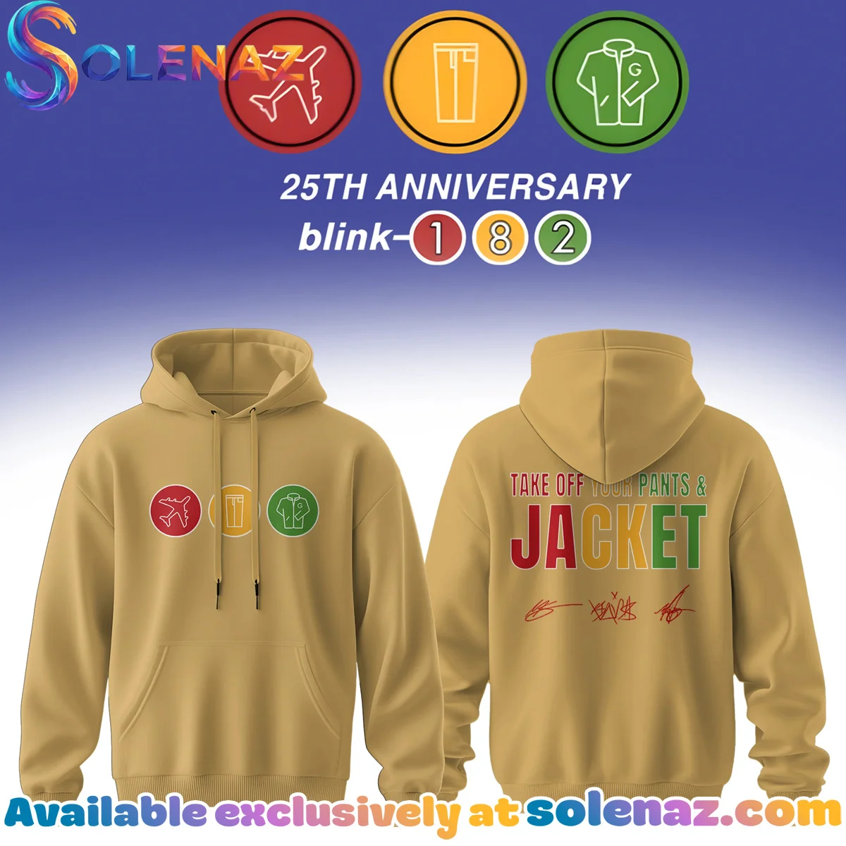 Blink-182 Anniversary Collection T-Shirt & Hoodie - Series 1