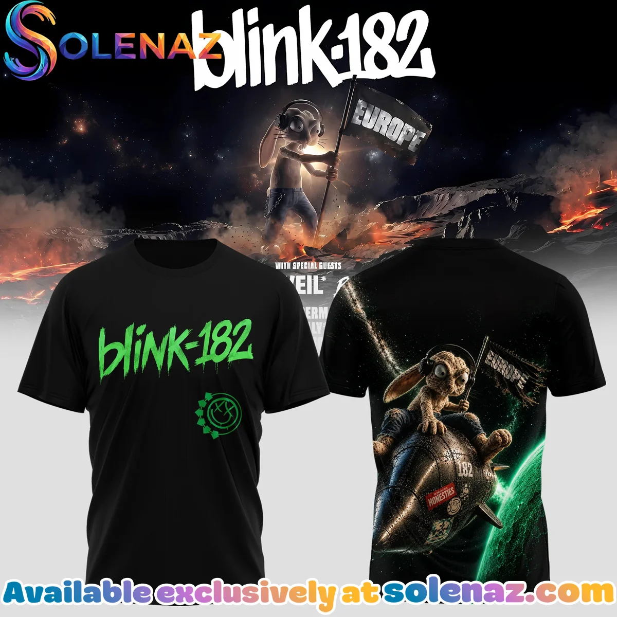 Blink-182 Meltdown Europe Shirt & Hoodie [Drop 2]