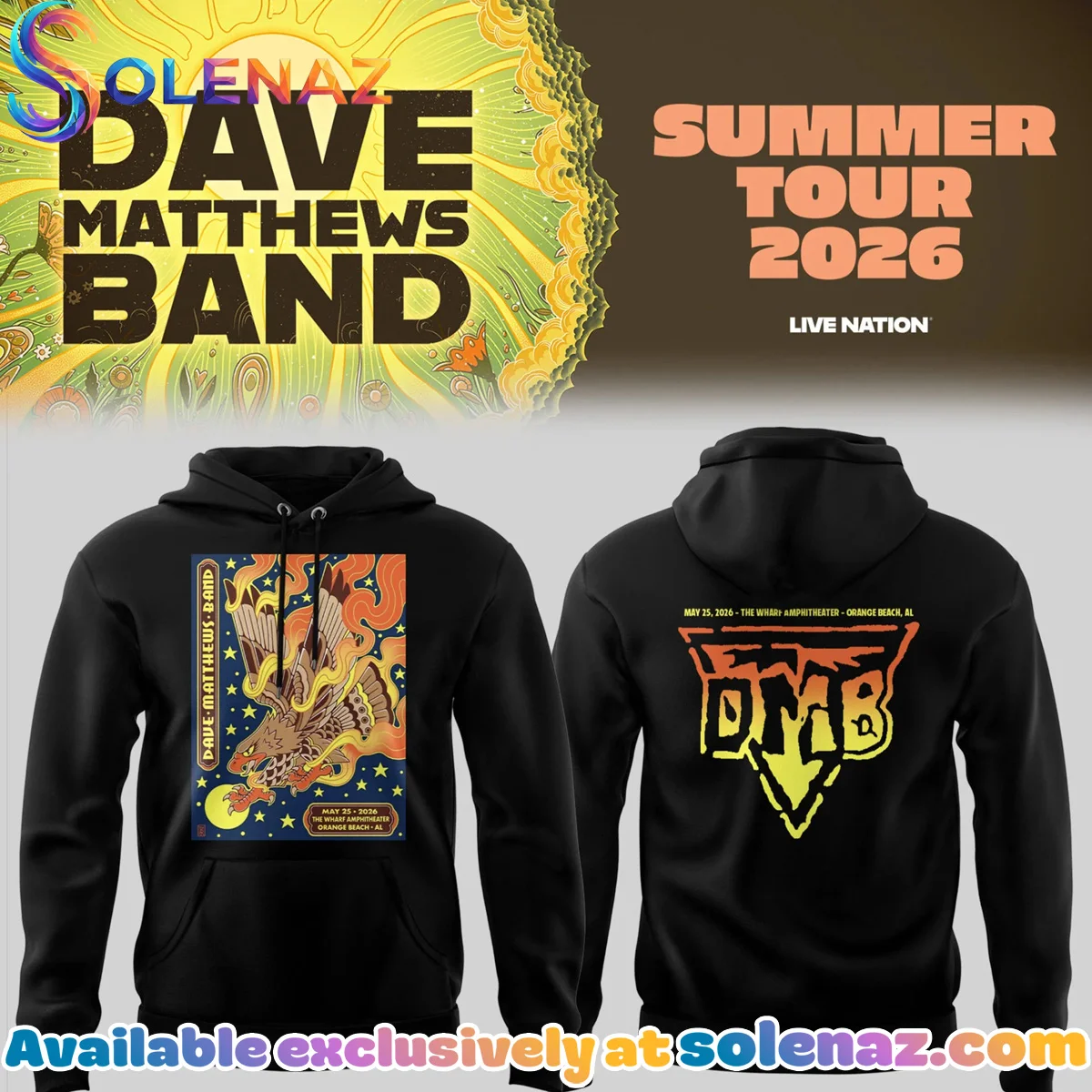DMB Summer Tour Tampa FL T-Shirt & Hoodie [Drop 5]