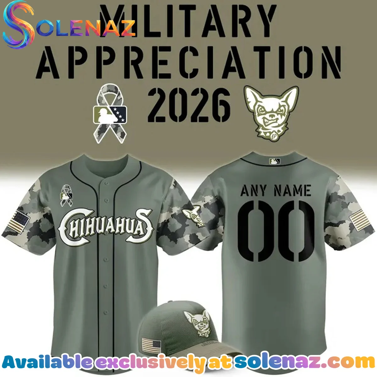El Paso Chihuahuas Military Appreciation Jersey