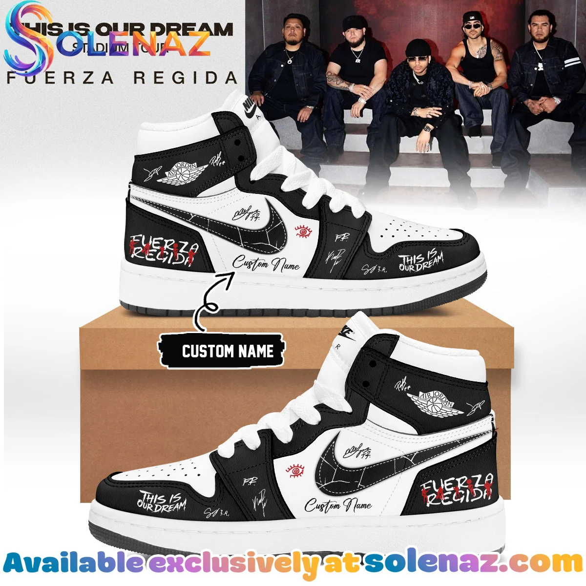 Fuerza Regida This Is Our Dream Stadium Tour Sneakers | Ultimate - Ultimate Gift Edition - Part 1
