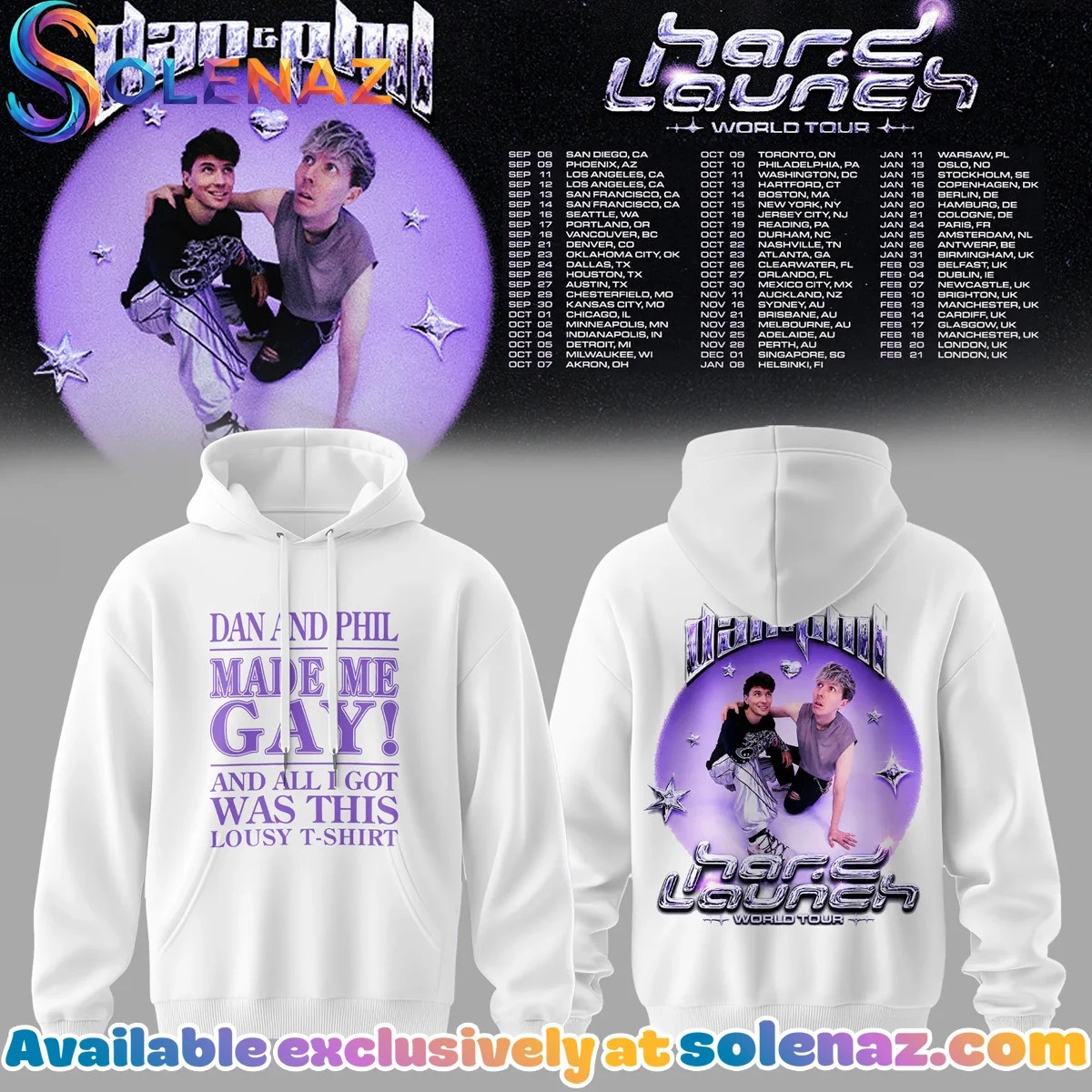 Hard Launch Live Shirt & Hoodie [Batch 2]