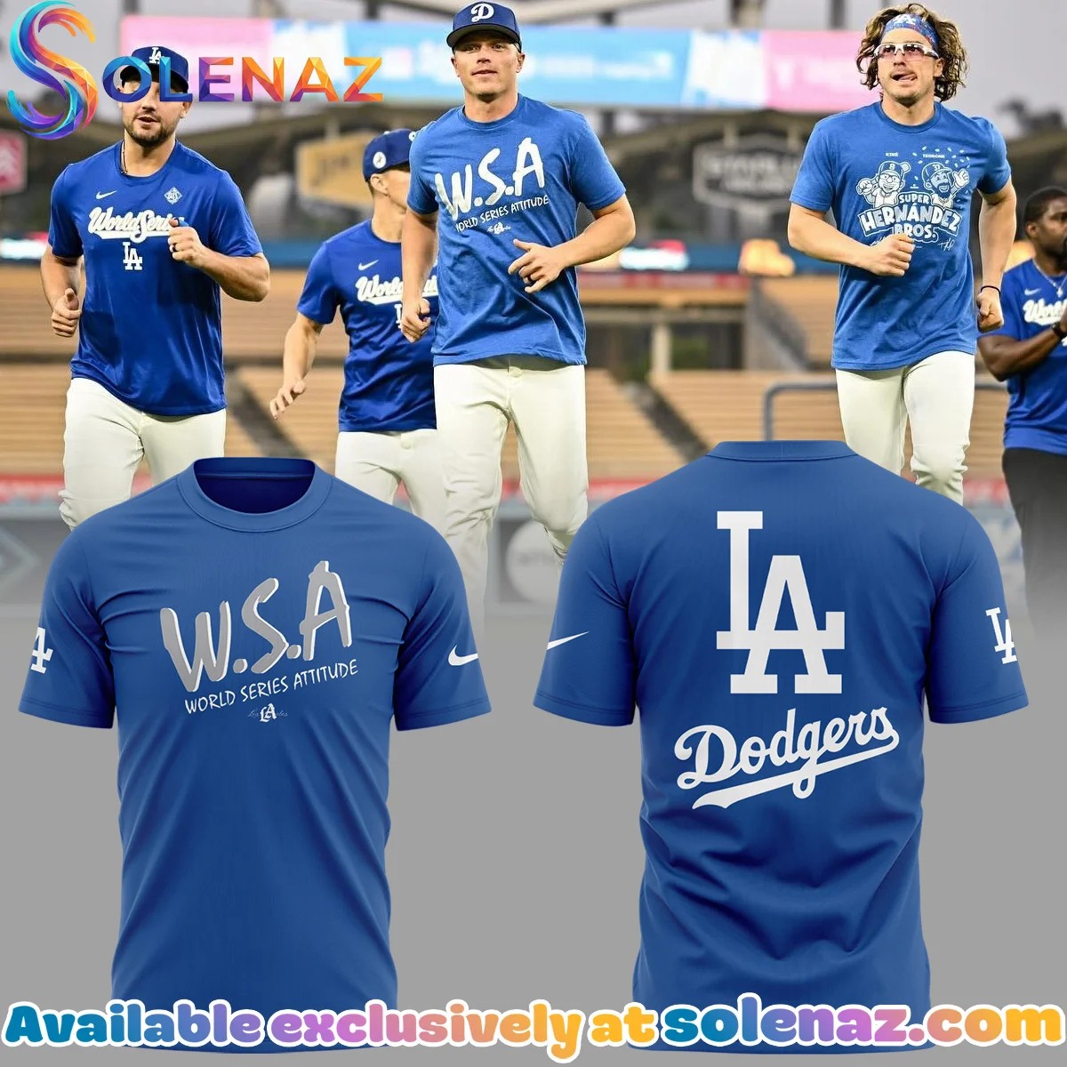 Dodgers World Series Attitude T-Shirt & Hoodie