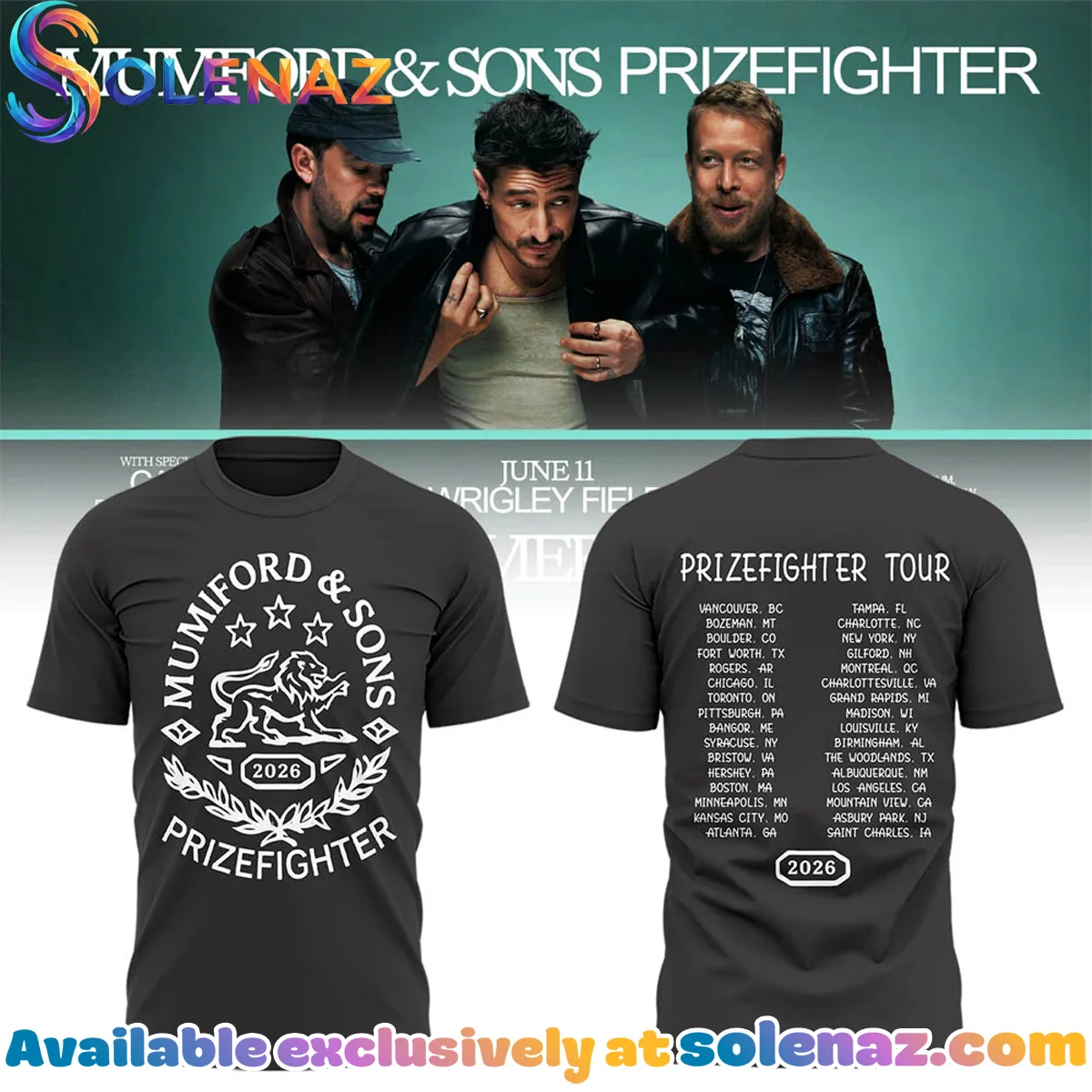 Prizefighter Tour Shirt & Hoodie - Variant 2