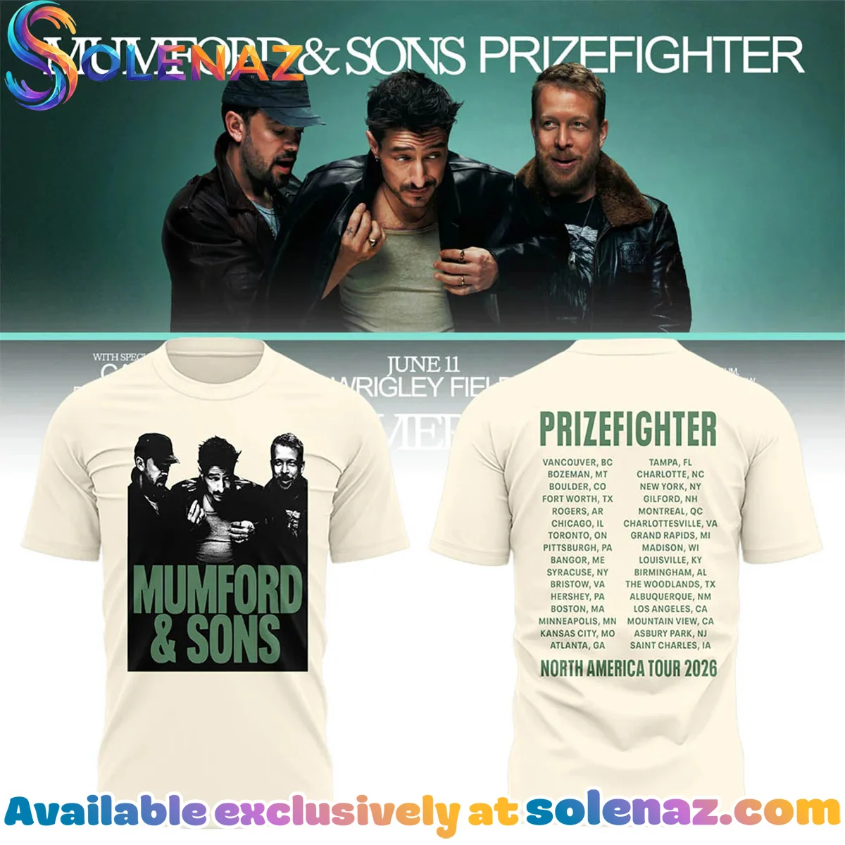 Prizefighter Tour T-Shirt & Hoodie [Batch 3]