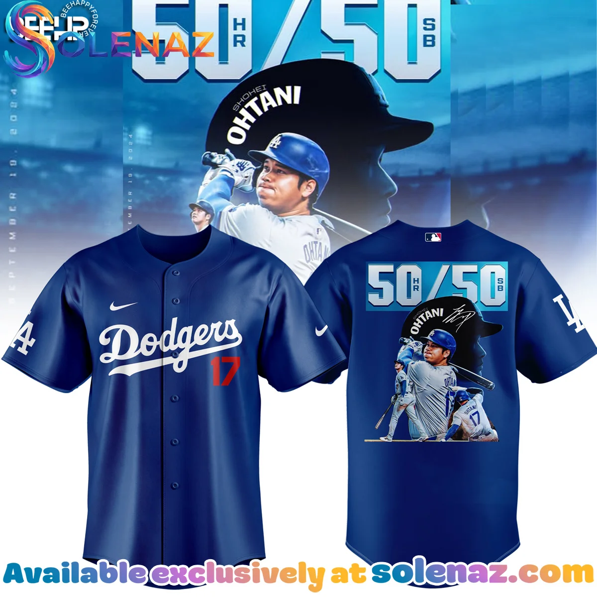 Los Angeles Dodgers Shohei Ohtani 5050 Club Jersey - Part 2