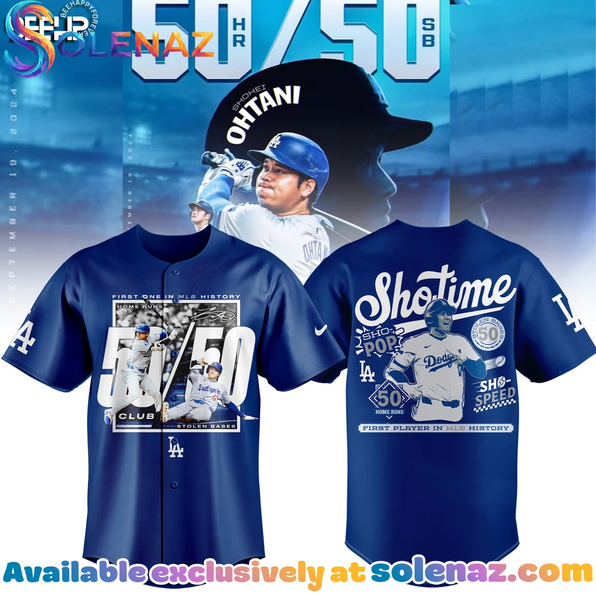 Los Angeles Dodgers Shohei Ohtani 5050 Club T-Shirt & Hoodie