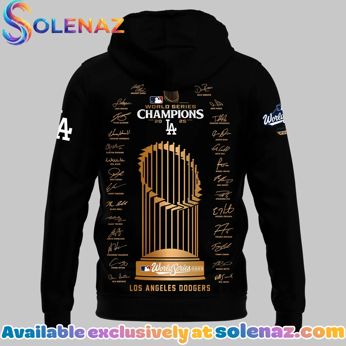 Los Angeles Dodgers WORLD SERIES CHAMPION Hoodie - 2026 Edition | Statement Los Angeles Dodgers WORLD SERIES CHAMPION Hoodie - 2026 Edition | Statement