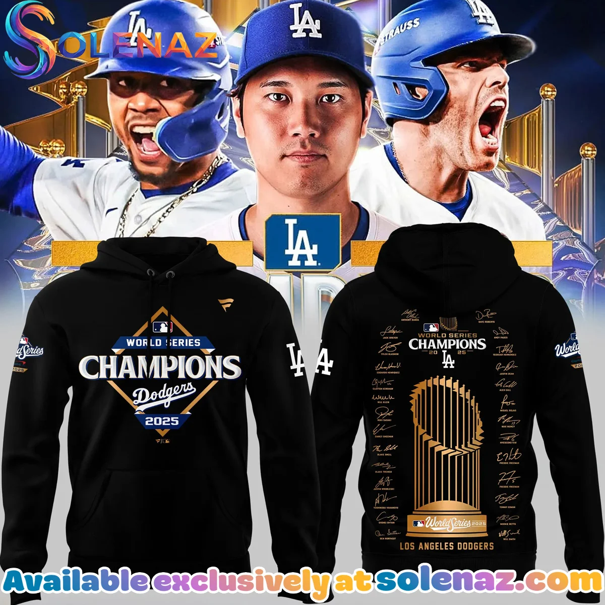 Los Angeles Dodgers WORLD SERIES CHAMPION Hoodie - 2026 Edition | Statement