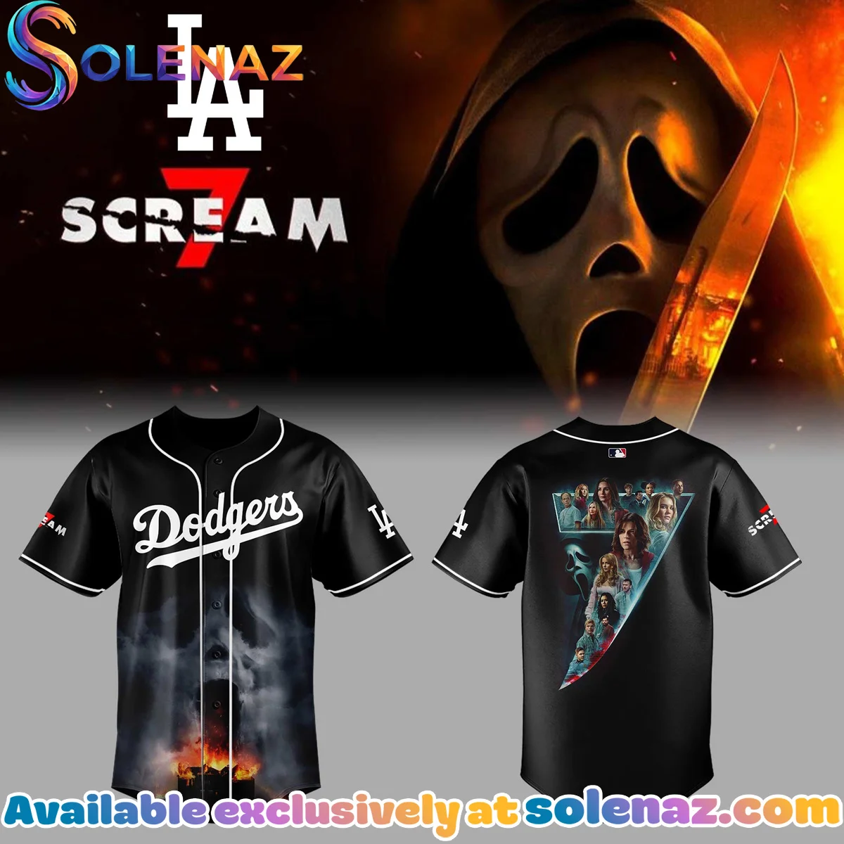 Los Angeles Dodgers x Scream Jersey