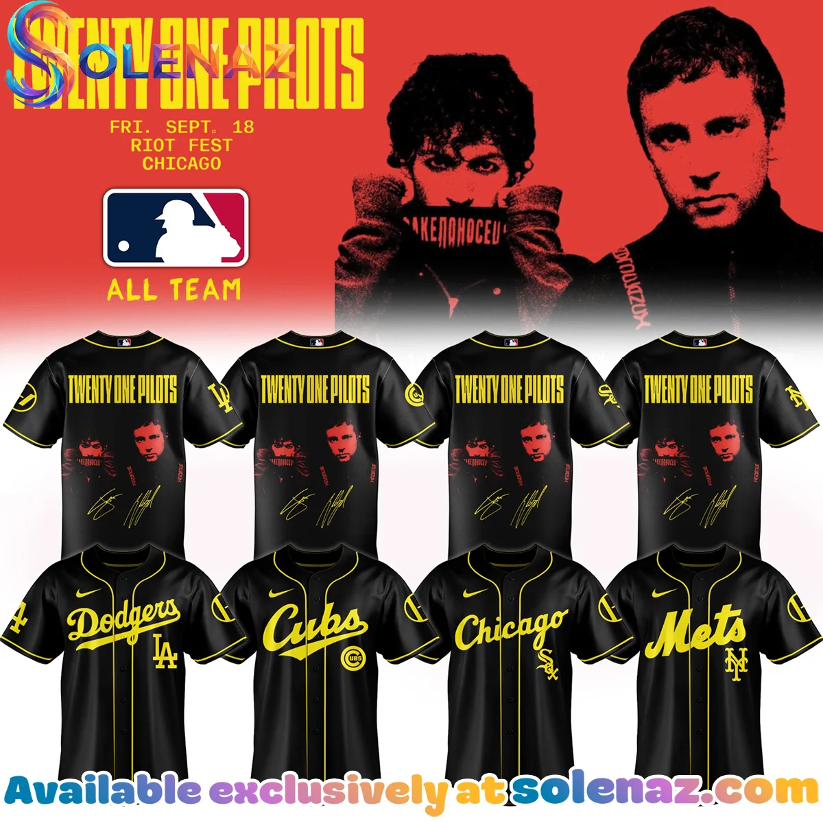 MLB x Twenty One Pilots Jersey [Drop 4]