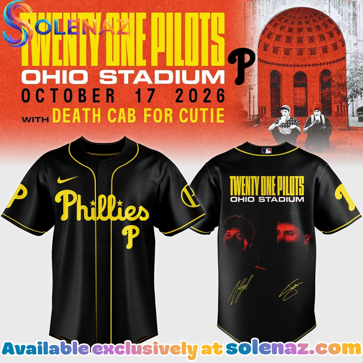 MLB x Twenty One Pilots Jersey (Style 2) MLB x Twenty One Pilots Jersey (Style 2)