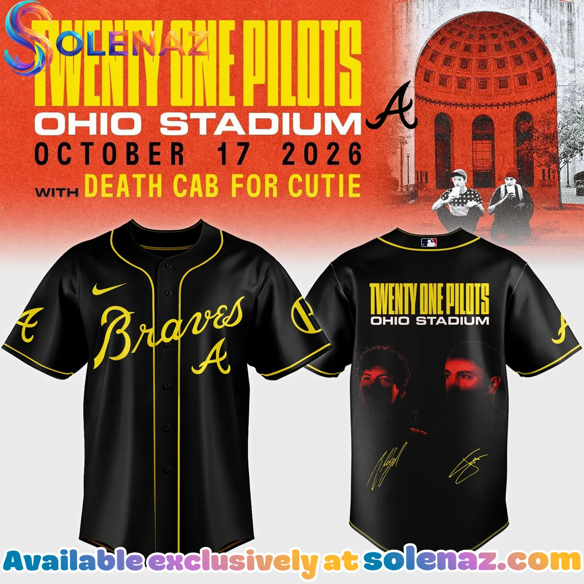 MLB x Twenty One Pilots Jersey (Style 2) MLB x Twenty One Pilots Jersey (Style 2)