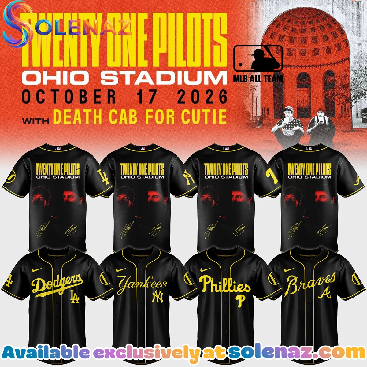 MLB x Twenty One Pilots Jersey (Style 2)