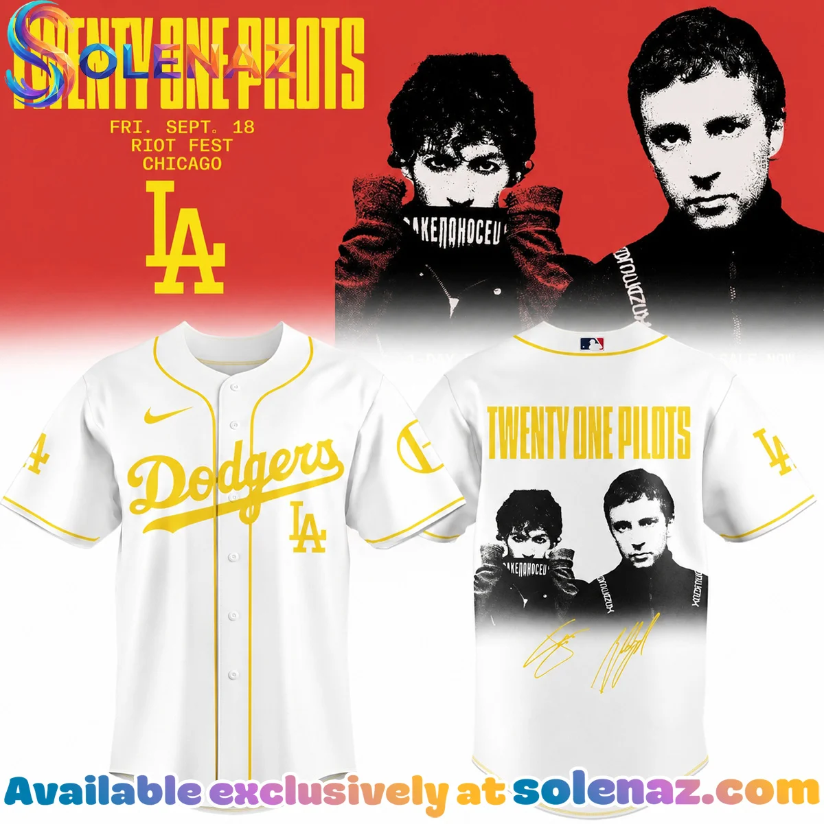 MLB x Twenty One Pilots Jersey (Design 3) MLB x Twenty One Pilots Jersey (Design 3)