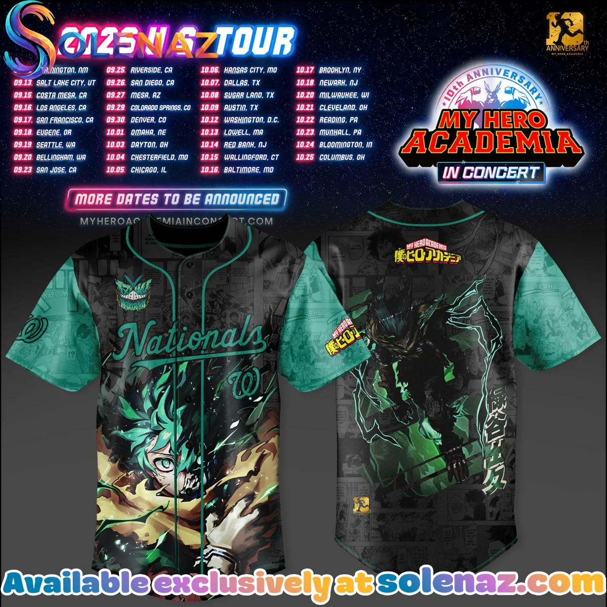 My Hero Academia US Tour Jersey (Release 2)