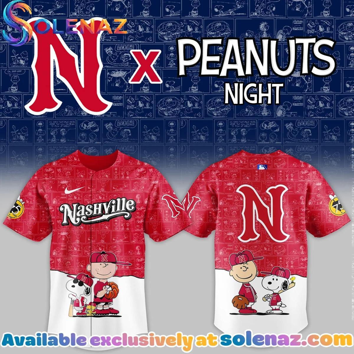 NASH Peanuts Jersey NASH Peanuts Jersey