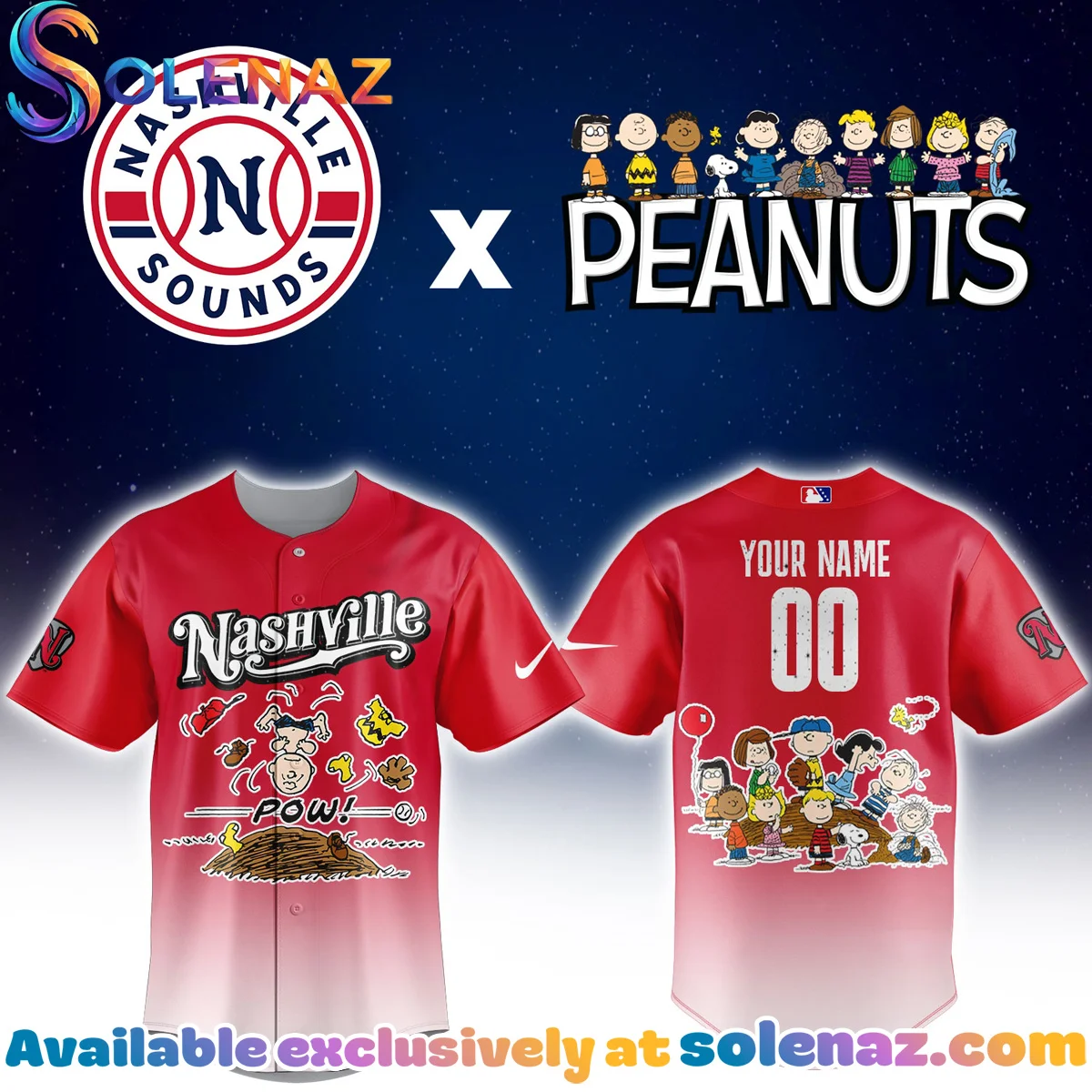NASH Peanuts Jersey NASH Peanuts Jersey