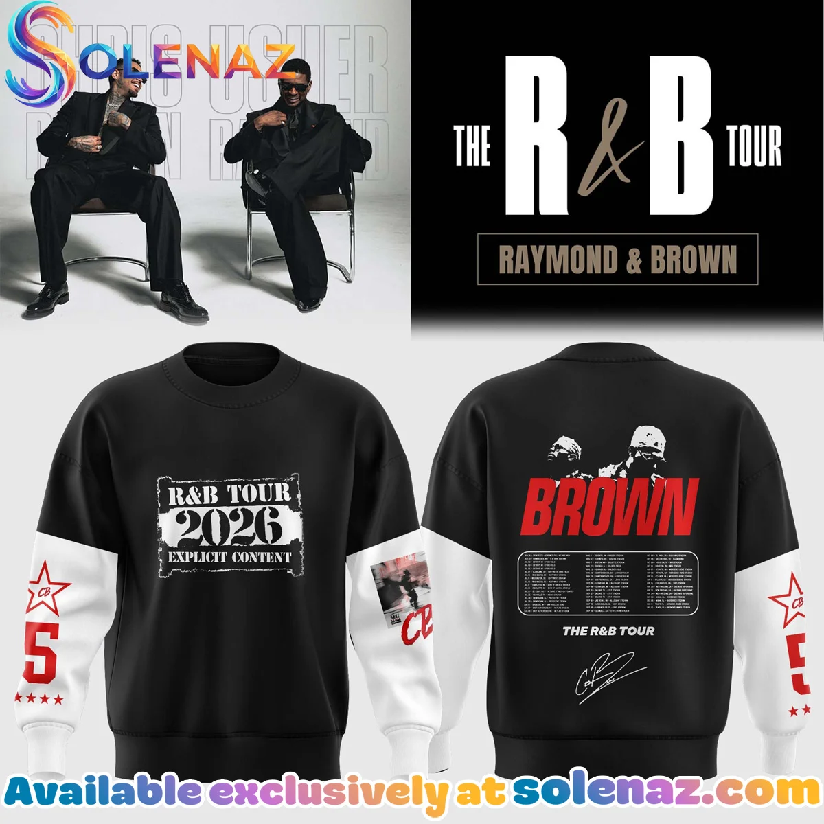 Chris Brown R&B Tour T-Shirt & Hoodie [Drop 4]