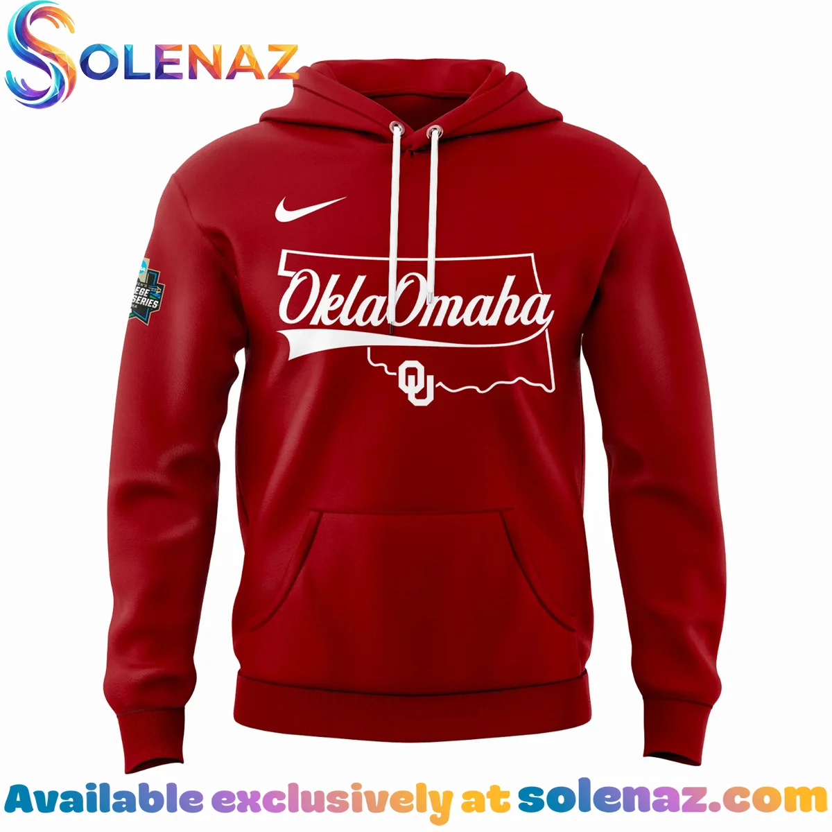 Oklahoma Baseball OklaOmaha Hoodie - 2026 Edition | Grail (Design 2) Oklahoma Baseball OklaOmaha Hoodie - 2026 Edition | Grail (Design 2)