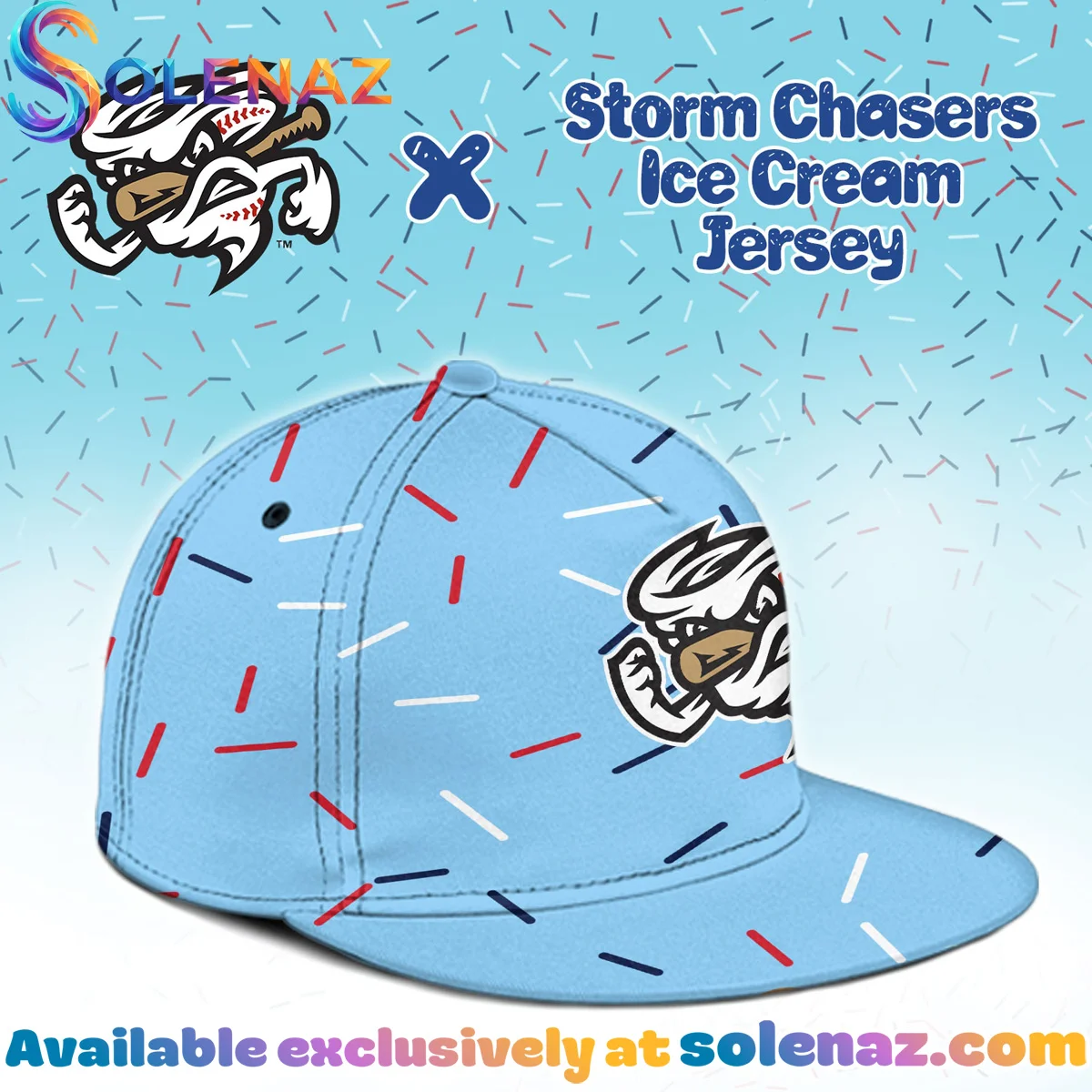 Omaha Storm Chasers Ice Cream Jersey Omaha Storm Chasers Ice Cream Jersey