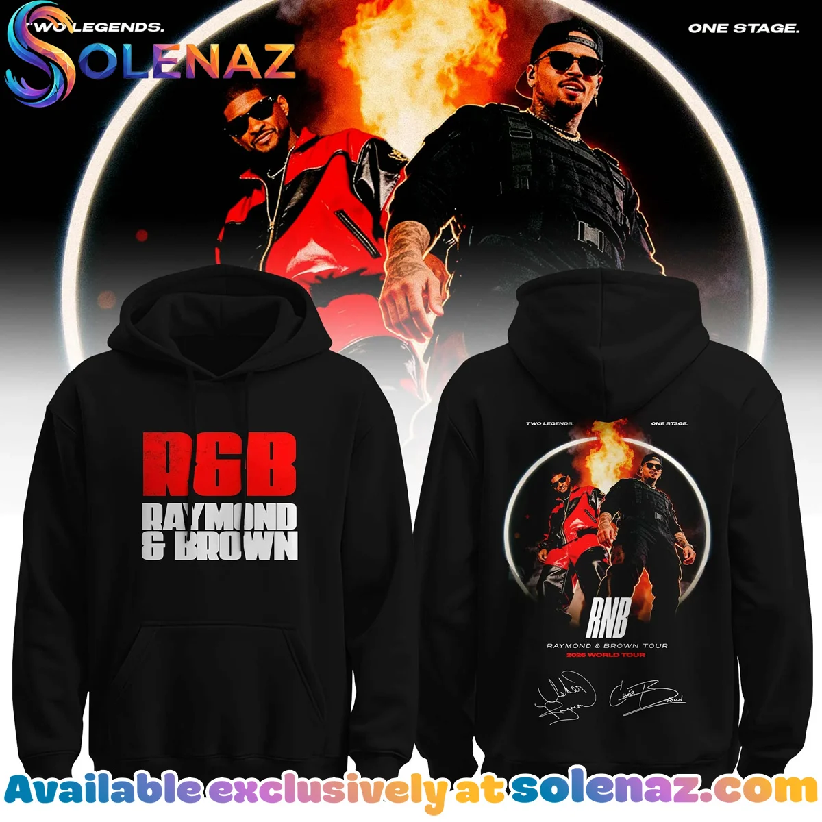 R&B Tour Shirt & Hoodie