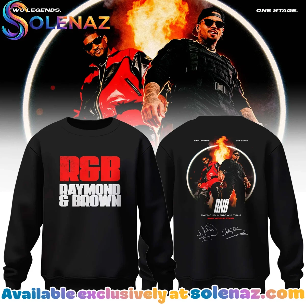 R&B Tour Shirt & Hoodie