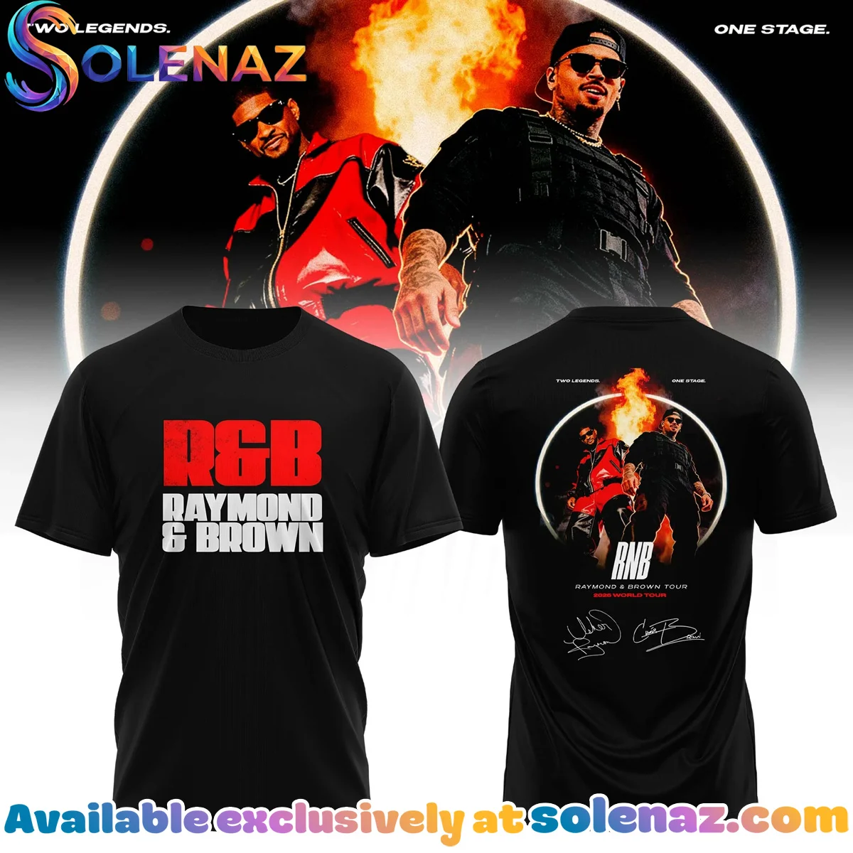 R&B Tour T-Shirt & Hoodie (Design 1)