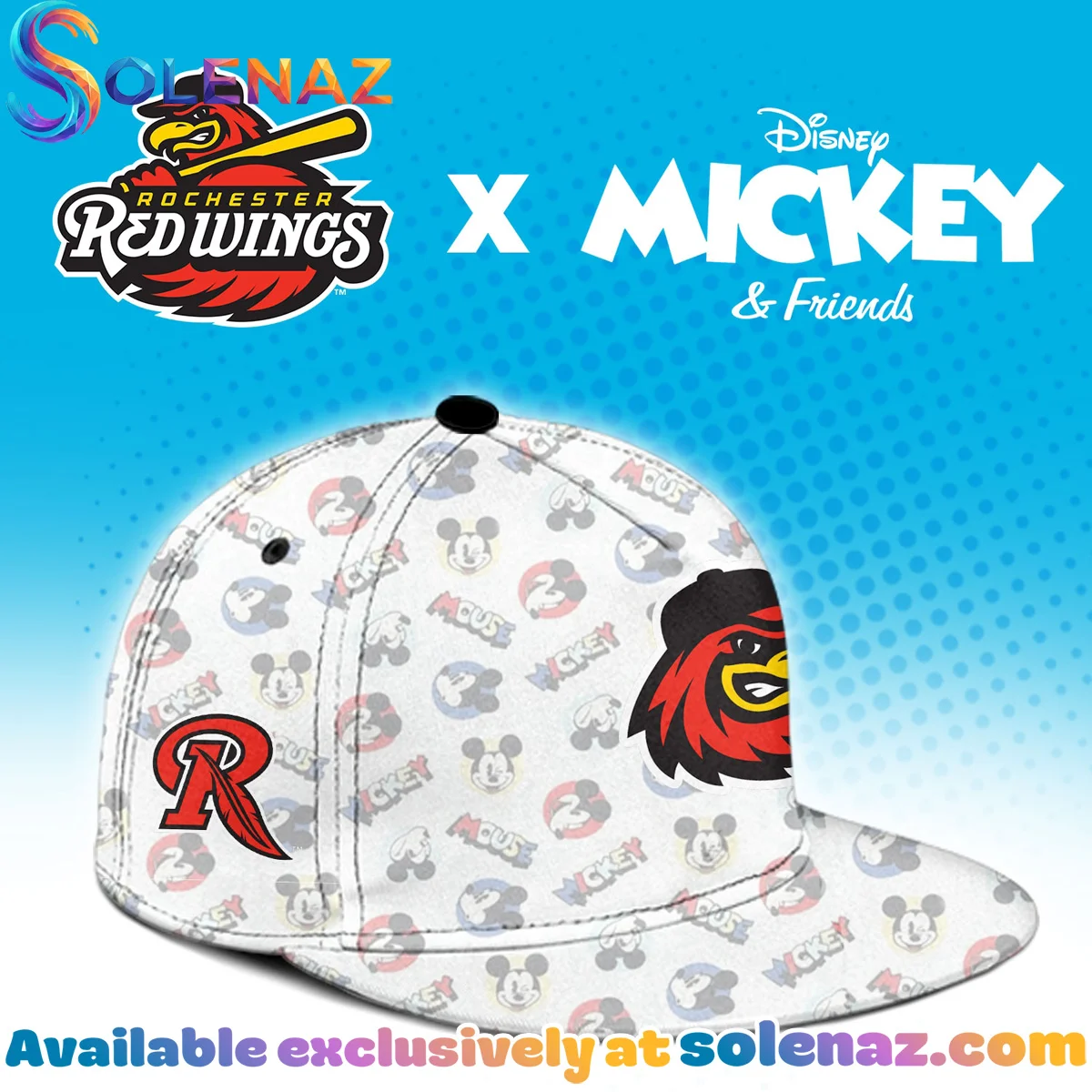 Rochester Red Wings x Mickey Friends Jersey Rochester Red Wings x Mickey Friends Jersey