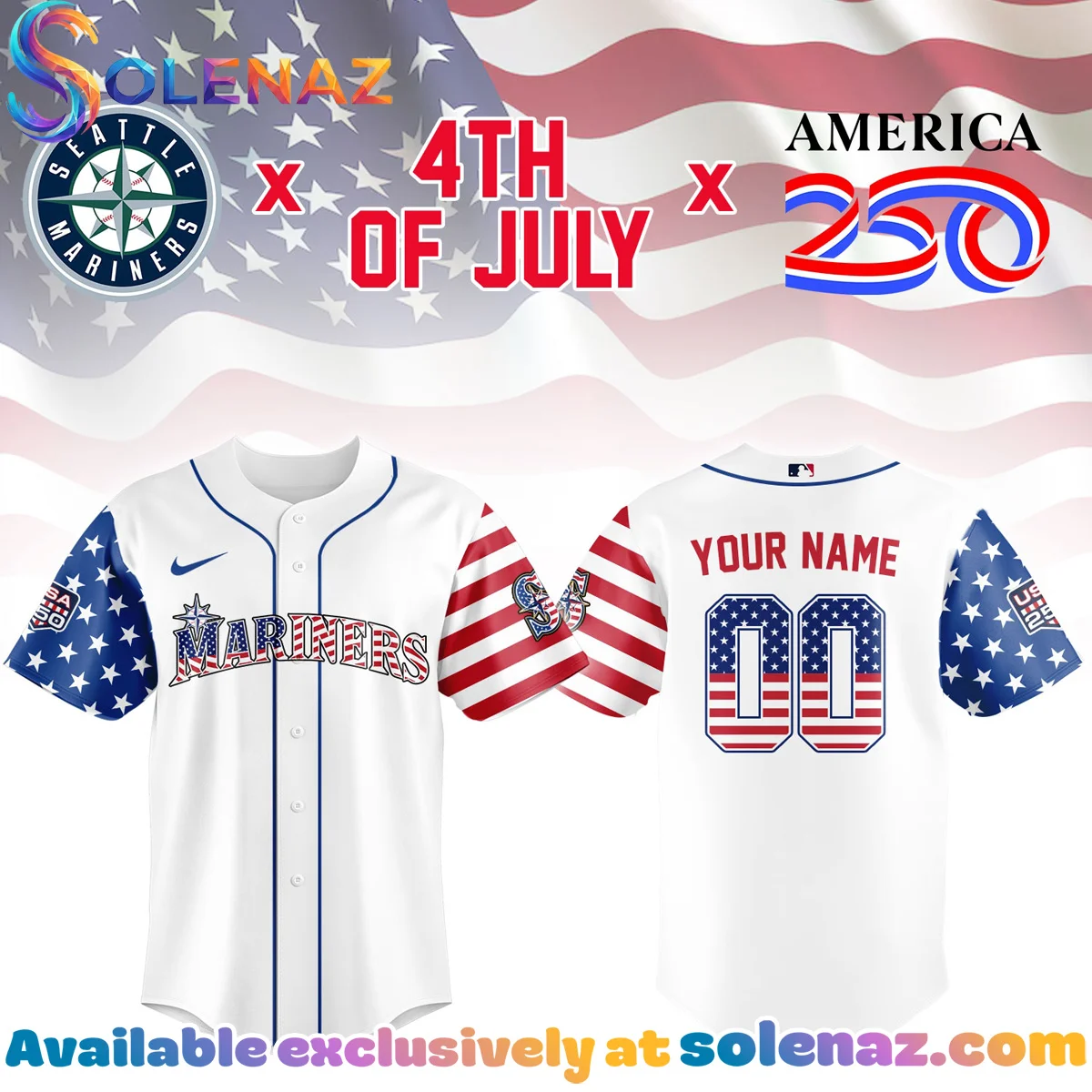 Prime Seattle Mariners America250 Jersey Gift - Premium Streetwear Prime Seattle Mariners America250 Jersey Gift - Premium Streetwear