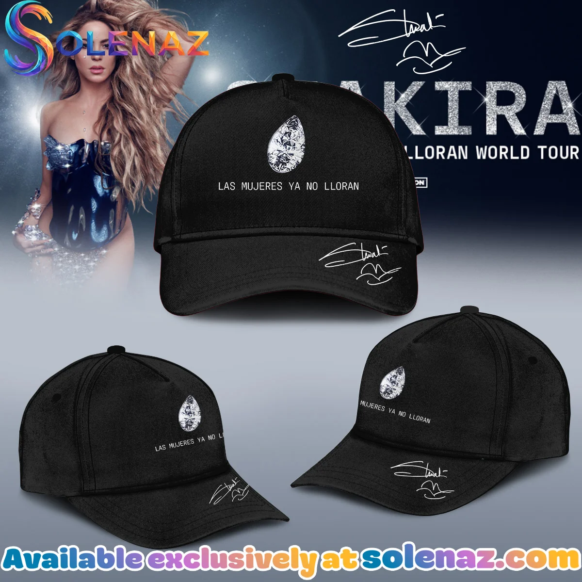 Shakira Las Mujeres Ya No Lloran World Tour Prime T-Shirt | Modern Street Style | Series 2 Shakira Las Mujeres Ya No Lloran World Tour Prime T-Shirt | Modern Street Style | Series 2