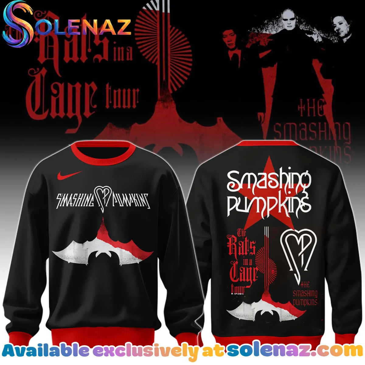 The Smashing Pumpkins Rats In A Cage Shirt & Hoodie