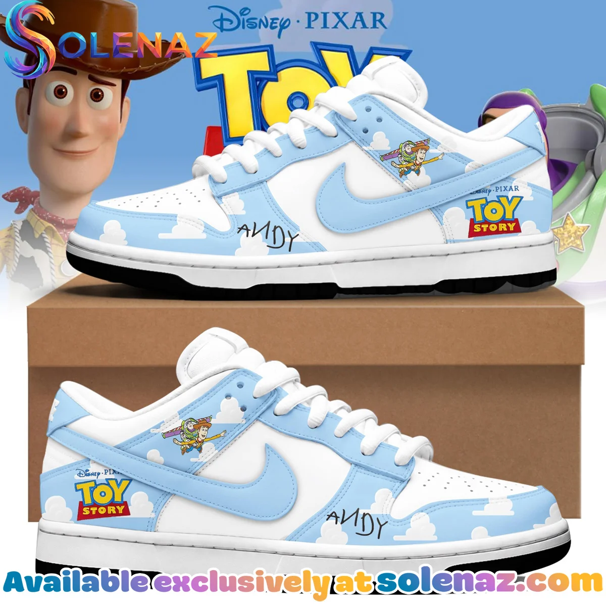The Toys Are Back Custom Air Force 1 & Jordan 1 Shoes (Design 2)