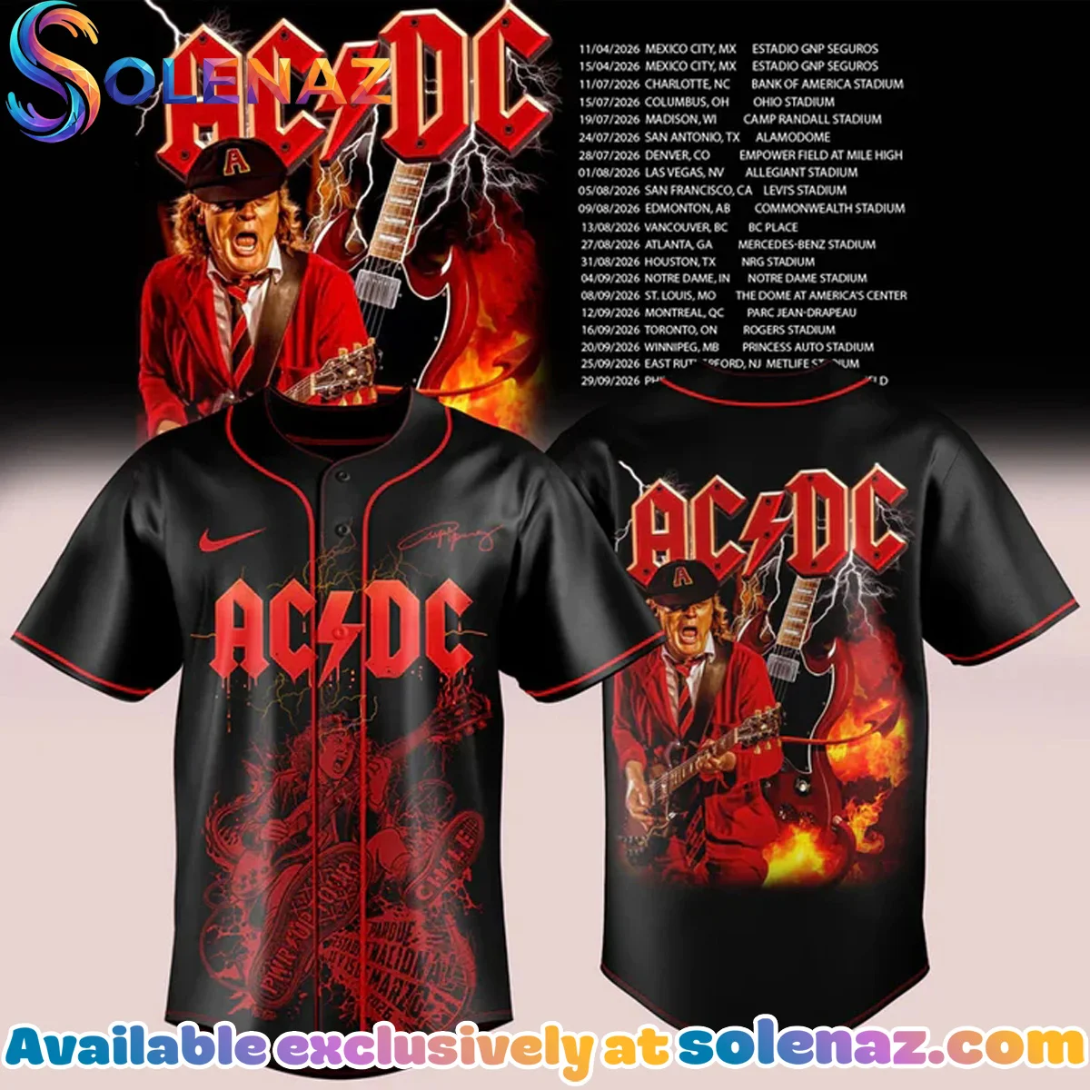 ACDC Power Up Tour Jersey
