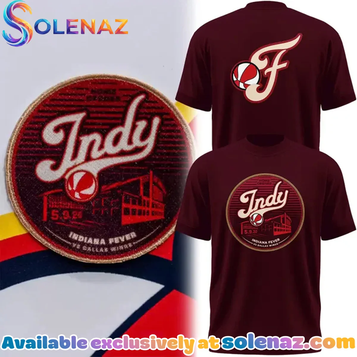 Indiana Fever Shirt & Hoodie (Style 3)