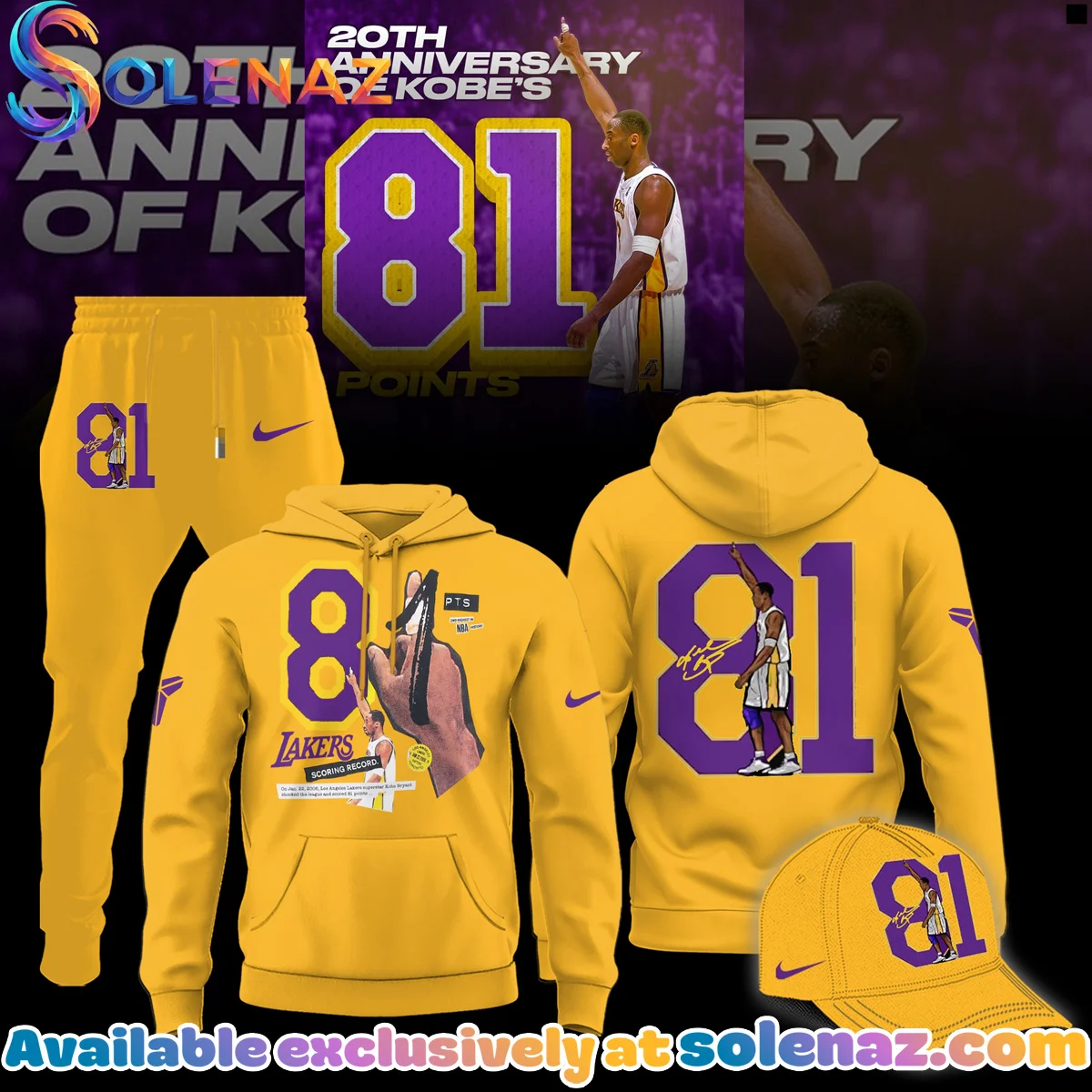 Kobe Bryant 81 Points Shirt & Hoodie - Variant 5