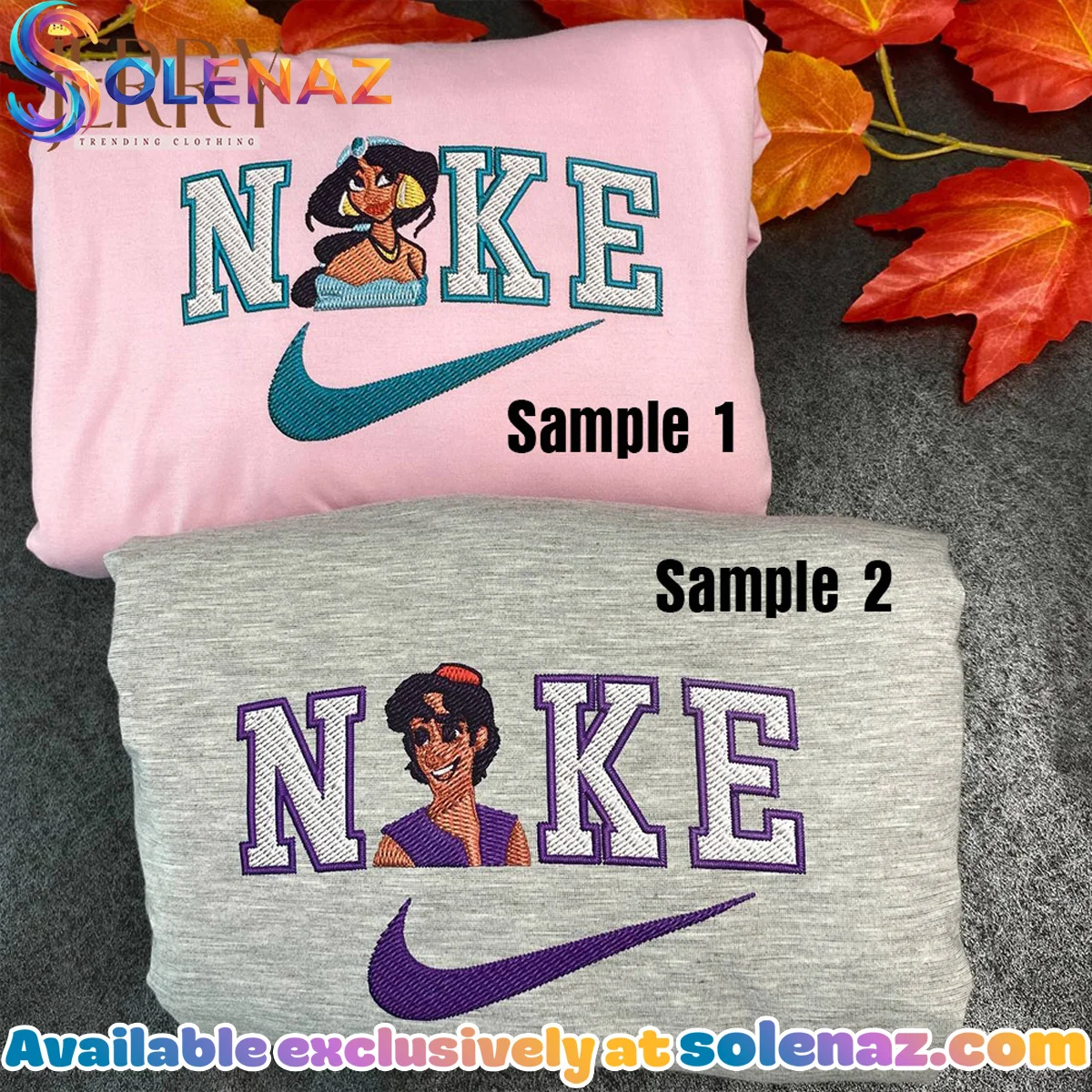 Aladdin And Jasmine T-Shirt & Hoodie