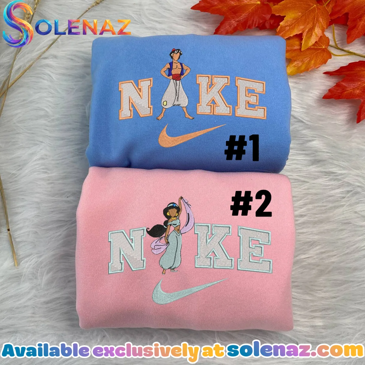 Aladdin and Jasmine T-Shirt & Hoodie