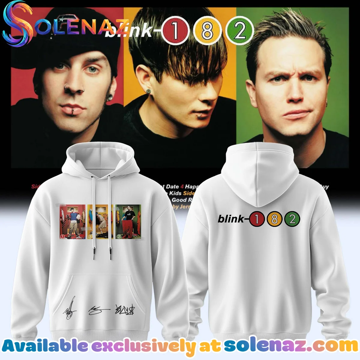Blink-182 Shirt & Hoodie (Design 1)