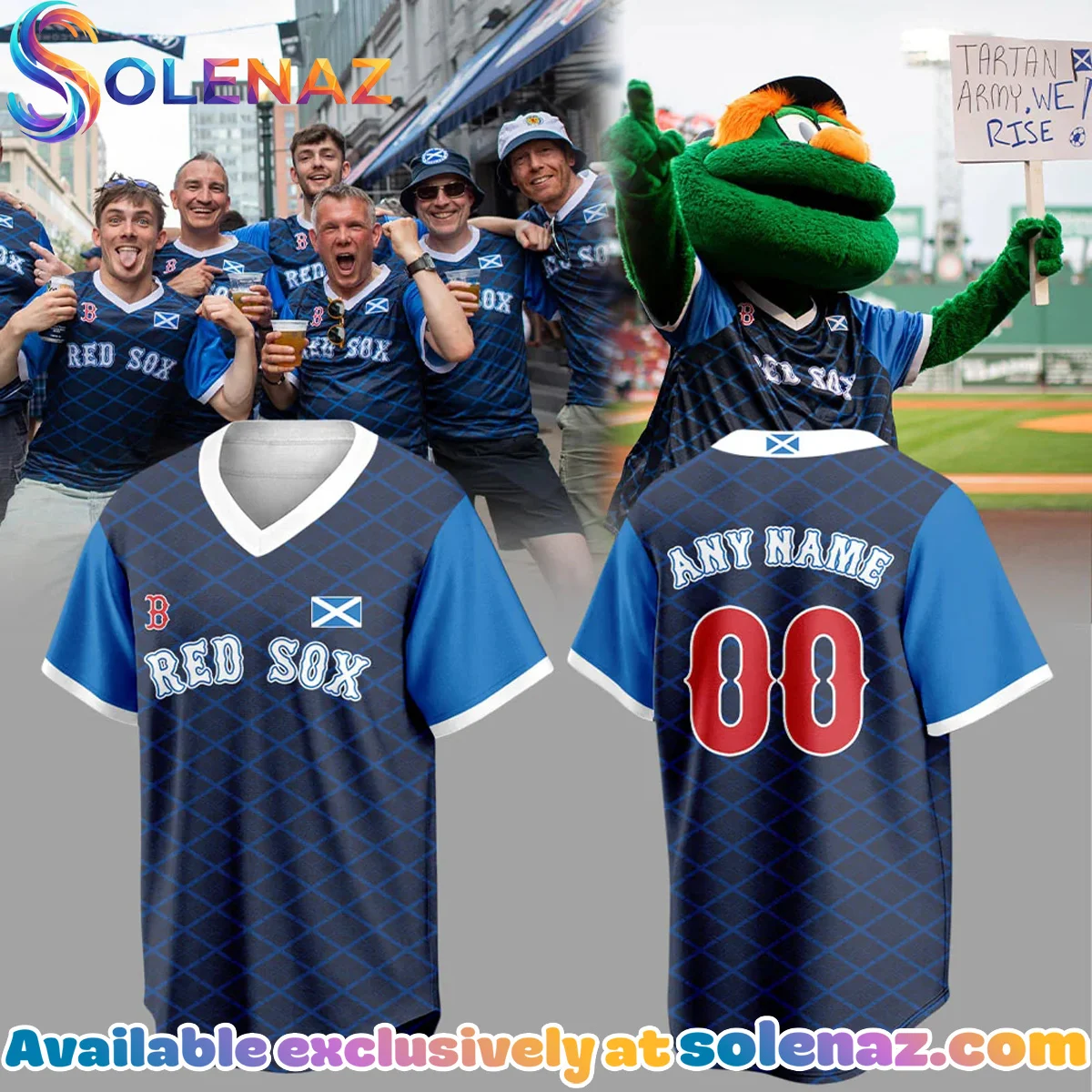 Boston Red Sox Scottish Celebration Jersey