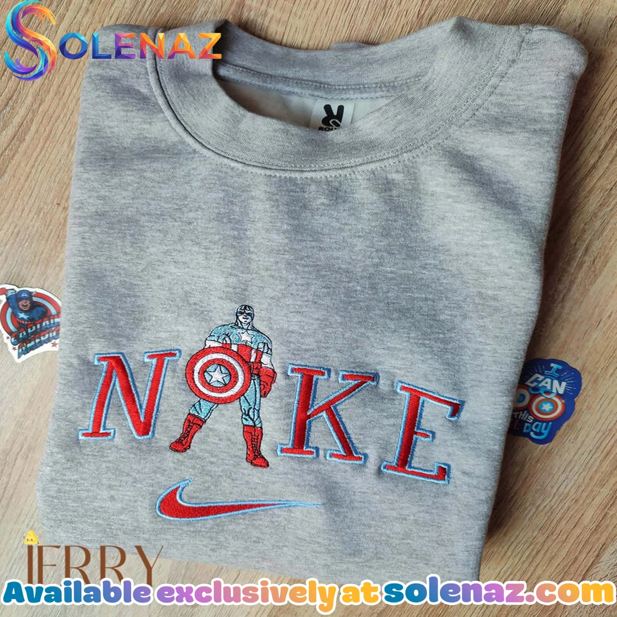 Captain America Shirt & Hoodie