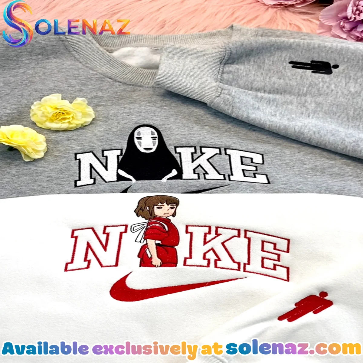 Chihiro, No Face, Spirited Away Shirt & Hoodie
