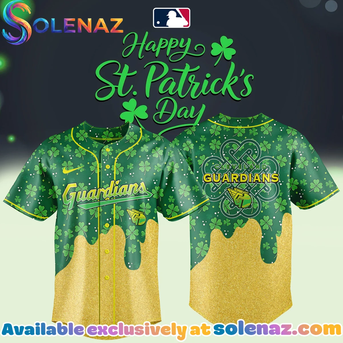Cleveland Guardians St Patrick's Day Jersey