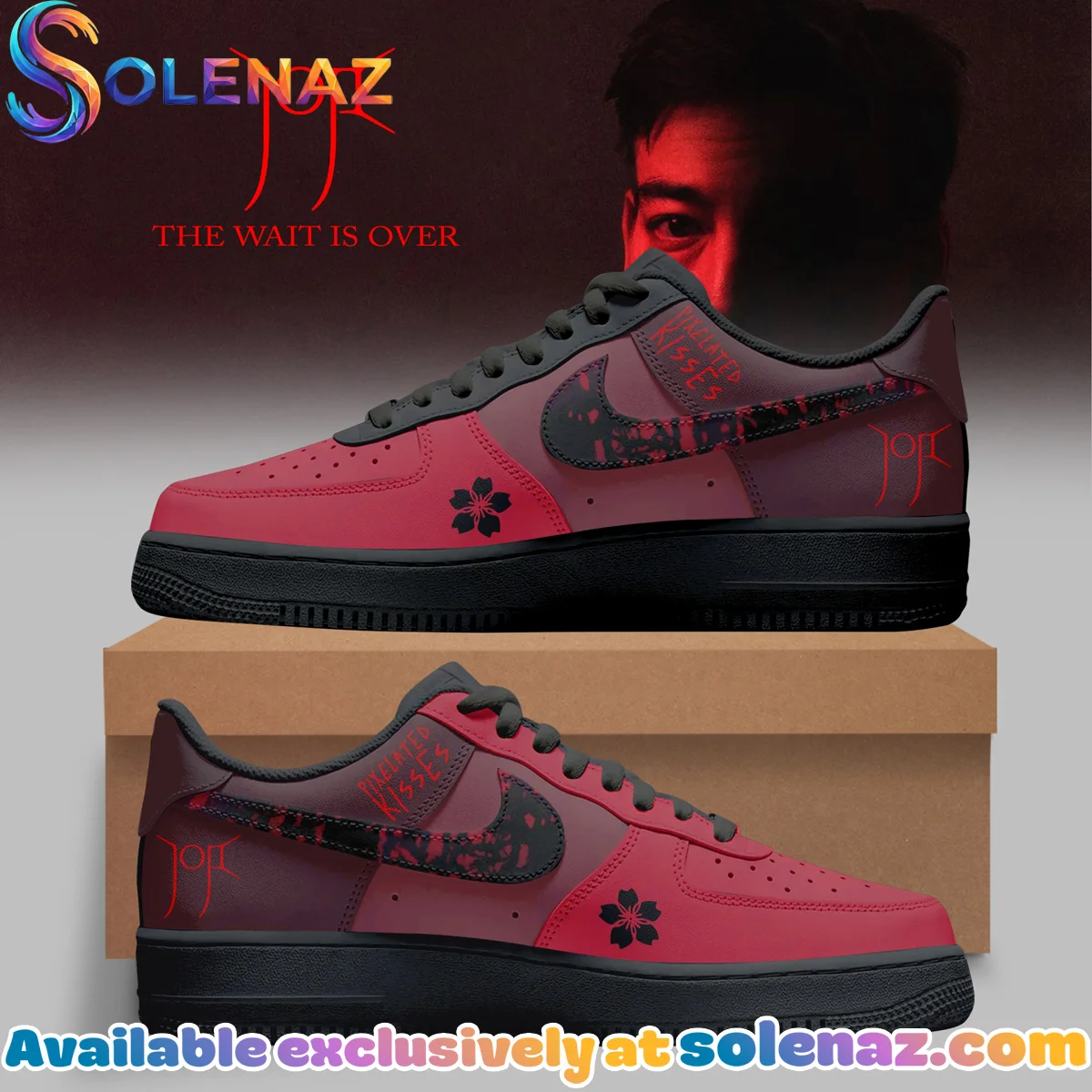 JOJI CRIMSON BLOOD Custom Air Force 1 & Jordan 1 Shoes