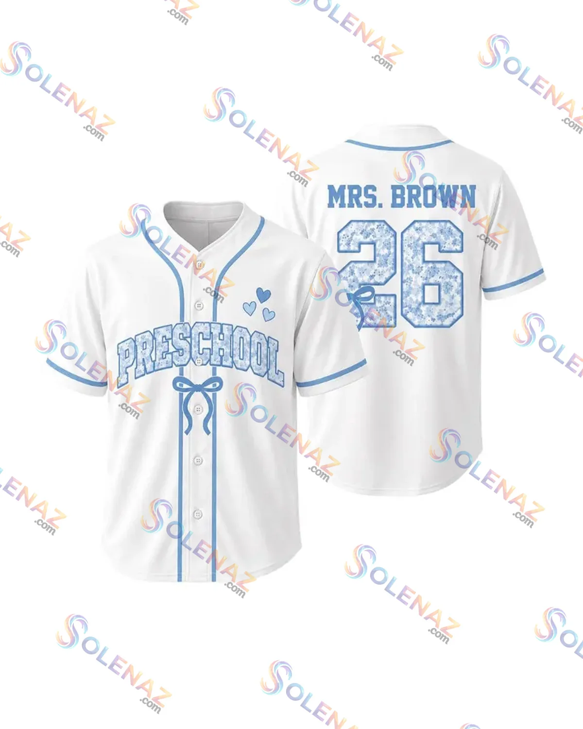4th Grade Teacher Baseball Jersey - Part 3