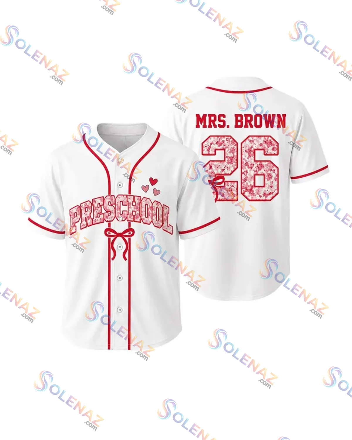 4th Grade Teacher Baseball Jersey